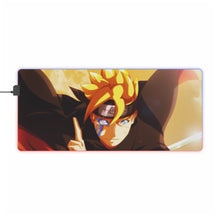 Load image into Gallery viewer, Boruto RGB LED Mouse Pad (Desk Mat)