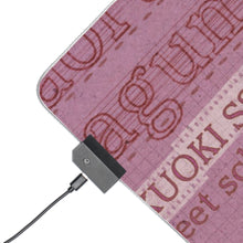 Load image into Gallery viewer, Hakuouki Shinsengumi Kitan RGB LED Mouse Pad (Desk Mat)