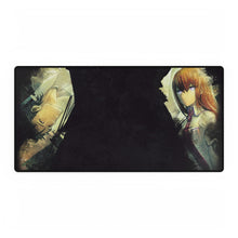 Load image into Gallery viewer, Okabe and Kurisu Mouse Pad (Desk Mat)