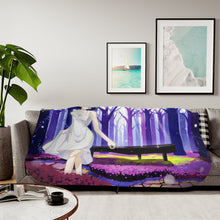 Load image into Gallery viewer, Another Mei Misaki Sherpa Blanket