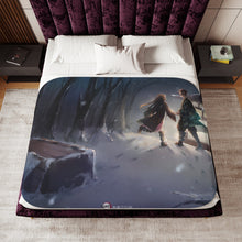 Load image into Gallery viewer, Demon Slayer: Kimetsu no Yaiba Sherpa Blanket