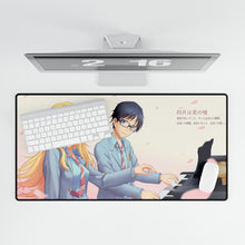 Load image into Gallery viewer, Anime Your Lie in Aprilr Mouse Pad (Desk Mat)