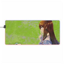 Load image into Gallery viewer, Anime Steins;Gate RGB LED Mouse Pad (Desk Mat)