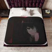 Load image into Gallery viewer, Another Mei Misaki Sherpa Blanket