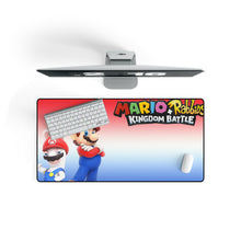 Load image into Gallery viewer, Mario + Rabbids Kingdom Battle Mario & Rabbid Mario Mouse Pad (Desk Mat)