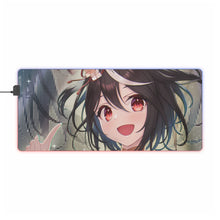 Load image into Gallery viewer, Kitasan Black RGB LED Mouse Pad (Desk Mat)