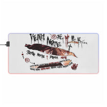 Load image into Gallery viewer, Anime Death Note RGB LED Mouse Pad (Desk Mat)