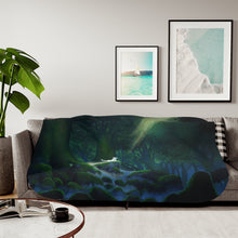 Load image into Gallery viewer, Princess Mononoke Sherpa Blanket