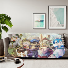Load image into Gallery viewer, Anime Made In Abyss Sherpa Blanket