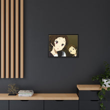 Load image into Gallery viewer, Satoshi Fukube And Mayaka Ibara Faces Canvas Framed Art Print