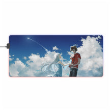 Load image into Gallery viewer, Anohana RGB LED Mouse Pad (Desk Mat)