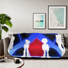 Load image into Gallery viewer, Hunter x Hunter Ending Background Sherpa Blanket