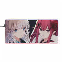Load image into Gallery viewer, Yousei-kishi Tristan & Morgan le Fay RGB LED Mouse Pad (Desk Mat)