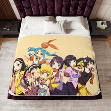 Load image into Gallery viewer, Owarimonogatari Sherpa Blanket