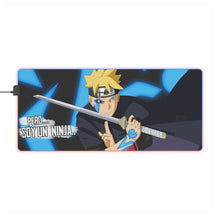 Load image into Gallery viewer, Boruto RGB LED Mouse Pad (Desk Mat)