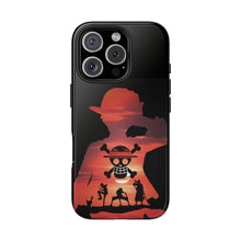 Load image into Gallery viewer, One Piece Silhouette iPhone Cases