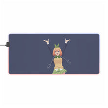 Load image into Gallery viewer, The Quintessential Quintuplets Yotsuba Nakano RGB LED Mouse Pad (Desk Mat)