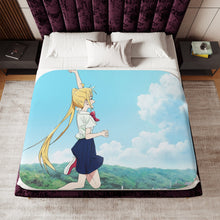 Load image into Gallery viewer, Bocchi the Rock Sherpa Blanket