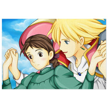 Load image into Gallery viewer, Anime Howl's Moving Castle Jigsaw Puzzle
