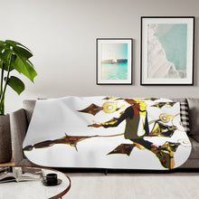 Load image into Gallery viewer, Fairy King Harlequin: Spirit Spear Chastiefol form Five-Increase Sherpa Blanket