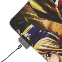 Load image into Gallery viewer, Fairy Tail Natsu Dragneel, Erza Scarlet, Gray Fullbuster, Lucy Heartfilia, Happy RGB LED Mouse Pad (Desk Mat)