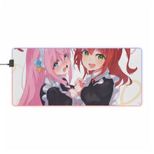 Load image into Gallery viewer, Hitori Gotou & Ikuyo Kita RGB LED Mouse Pad (Desk Mat)