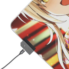 Load image into Gallery viewer, Ai Miyashita & Rina Tennoji RGB LED Mouse Pad (Desk Mat)