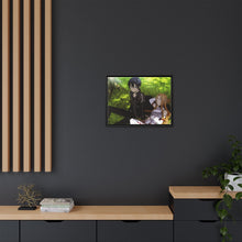 Load image into Gallery viewer, Kirito and Asuna Canvas Framed Art Print