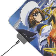 Load image into Gallery viewer, Magical Girl Lyrical Nanoha RGB LED Mouse Pad (Desk Mat)