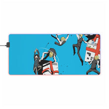 Load image into Gallery viewer, Durarara!! Izaya Orihara, Shizuo Heiwajima RGB LED Mouse Pad (Desk Mat)