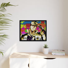 Load image into Gallery viewer, JoJo's Bizarre Adventure: Diamond is Unbreakable - Jotaro Kujo Canvas Framed Art Print
