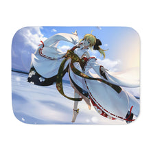 Load image into Gallery viewer, Japanese Clothes Sherpa Blanket