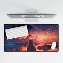 Load image into Gallery viewer, Anime Sunset by A Mouse Pad (Desk Mat)