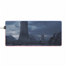 Load image into Gallery viewer, Anime Post Apocalyptic RGB LED Mouse Pad (Desk Mat)