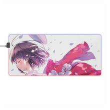 Load image into Gallery viewer, Saekano: How To Raise A Boring Girlfriend RGB LED Mouse Pad (Desk Mat)