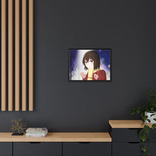Load image into Gallery viewer, Anime ERASED Canvas Framed Art Print
