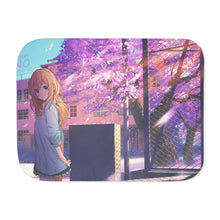 Load image into Gallery viewer, Anime Your Lie in April Sherpa Blanket