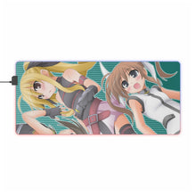 Load image into Gallery viewer, Magical Girl Lyrical Nanoha RGB LED Mouse Pad (Desk Mat)