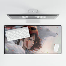 Load image into Gallery viewer, Anime Princess Mononoke Mouse Pad (Desk Mat)