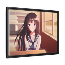 Load image into Gallery viewer, Hyouka Eru Chitanda Canvas Framed Art Print