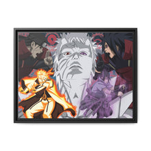 Load image into Gallery viewer, Naruto,Sasuke,Obito,Madara and Hashirama Canvas Framed Art Print