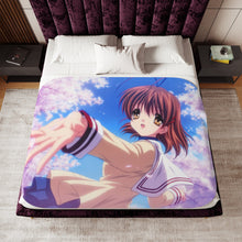 Load image into Gallery viewer, Clannad Nagisa Furukawa Sherpa Blanket