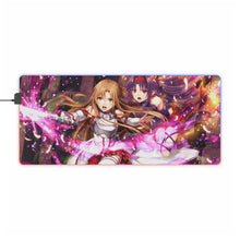 Load image into Gallery viewer, Sword Art Online Asuna Yuuki RGB LED Mouse Pad (Desk Mat)