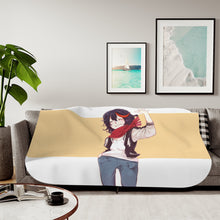 Load image into Gallery viewer, Anime Kill La Kill Sherpa Blanket