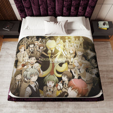 Load image into Gallery viewer, Assassination Classroom poster Sherpa Blanket