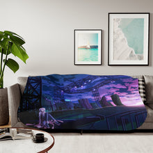 Load image into Gallery viewer, Guilty Crown Inori Yuzuriha Sherpa Blanket