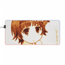 Load image into Gallery viewer, A Certain Scientific Railgun RGB LED Mouse Pad (Desk Mat)