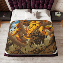 Load image into Gallery viewer, Naruto Shippuden Sherpa Blanket