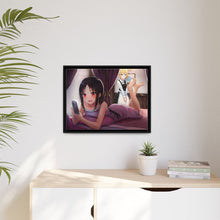 Load image into Gallery viewer, I want to receive a message from him Canvas Framed Art Print