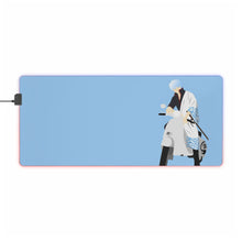 Load image into Gallery viewer, Sakata Gintoki RGB LED Mouse Pad (Desk Mat)